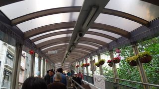 世界で一番長いエスカレーター