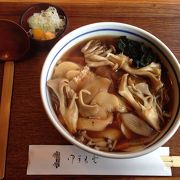 全面禁煙の蕎麦屋