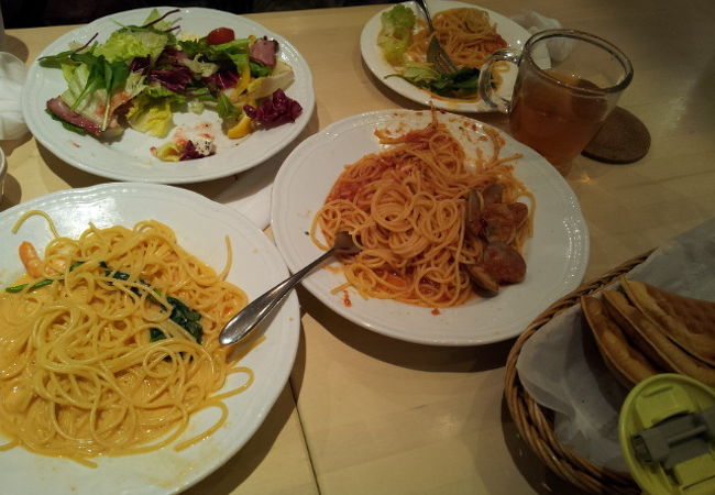 焼きたてワッフルが美味しい