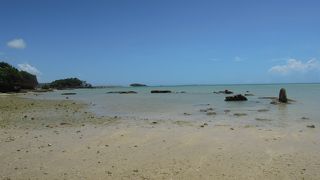 満潮時にはわかりません