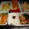 熱々の機内食