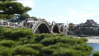 やっぱり錦帯橋は綺麗