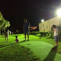 ナイターでのパターゴルフ