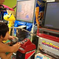 ゲームセンターでブラックバス釣り！