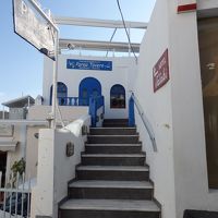 ホテルのアプローチ