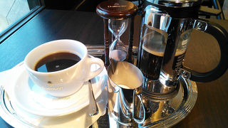 ゆったりとお茶ができます