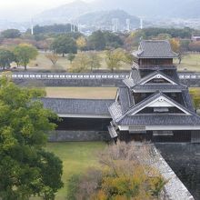 天守閣からの眺め