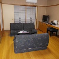 広い部屋でした