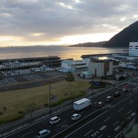 別府湾が見えます