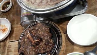 ソルロンタンのスープで･･･