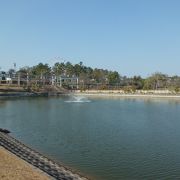 交通公園と小さな遊園地です