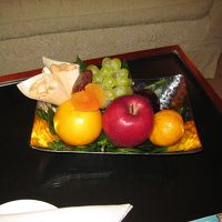 ウエルカムはフルーツの盛り合わせ
