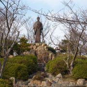 関門海峡を眼下に