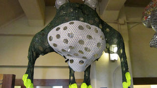 ミーツアート開催中は展示会場にも。