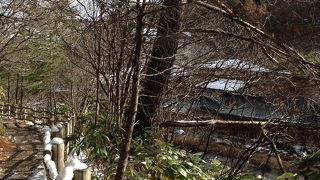 開放感溢れる露天風呂