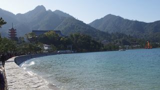 さすがに日本三景に数えられる宮島。美しい景色は一度は見なくては！！