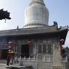 五台山のシンボル大白塔