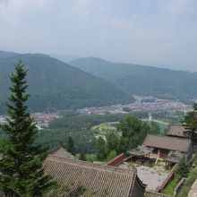 南山寺上部からの景色