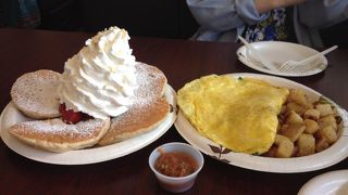 クリームたっぷり