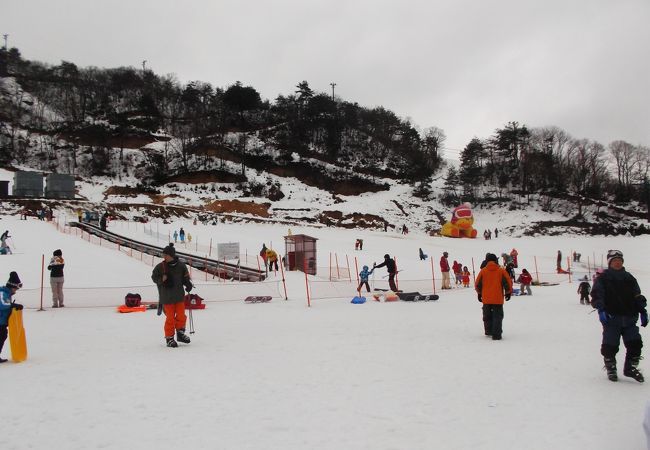 家族でウィンタースポーツ（*^_^*）国境高原スノーパーク