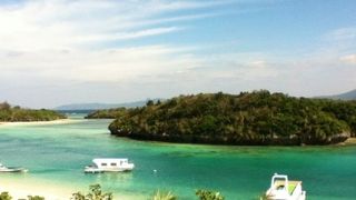 とても美しい青さ