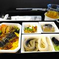 機内食は美味しい～