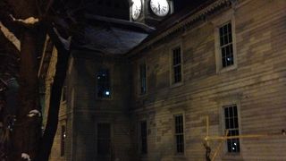 雪の夜は幻想的