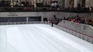 ずっと見たかったスケートリンク