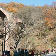 大きさにびっくり「眼鏡橋」