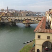 唯一、館内から撮影できるスポットです。