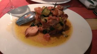 ザグレブ市内でイタリアン