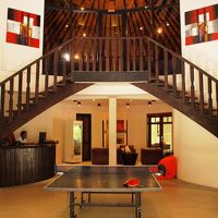 卓球やゲームができる施設もあります