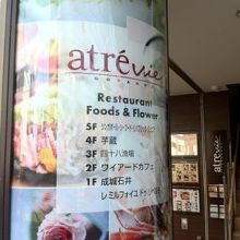 入っているテナントはこれらです。