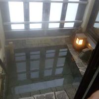 少し小さめだけど充分な客室露天風呂