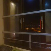 客室露天風呂からの夜の眺め