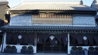 明治26年の川越大火の焼失を免れた川越最古の蔵造り店舗