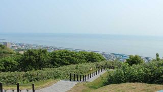 稚内公園への遊歩道