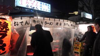 食事後に屋台「やまちゃん中洲店」に行きました