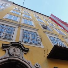 モーツアルトの生家　表玄関