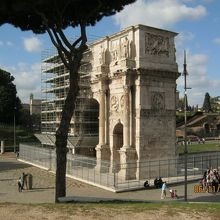 補修工事がなされていました。