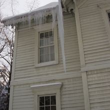 とても長いつらら