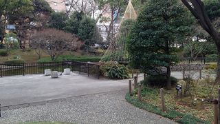 日本庭園がありました