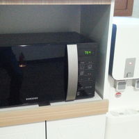 電子レンジ、水