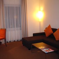 アパートメントタイプのリビングルーム