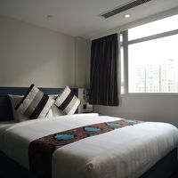 寝ながら夜景を