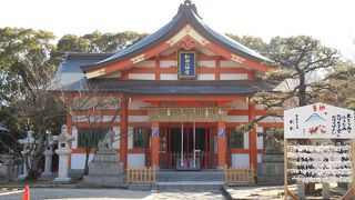 静かな場所です