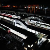 駅側の眺望（夜）