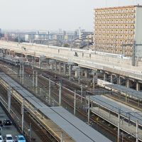 駅側の眺望（朝）