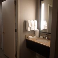 洗面所。タオルもたっぷり用意してありました。