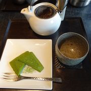  GINZA KABUKIZA の日本茶カフェ